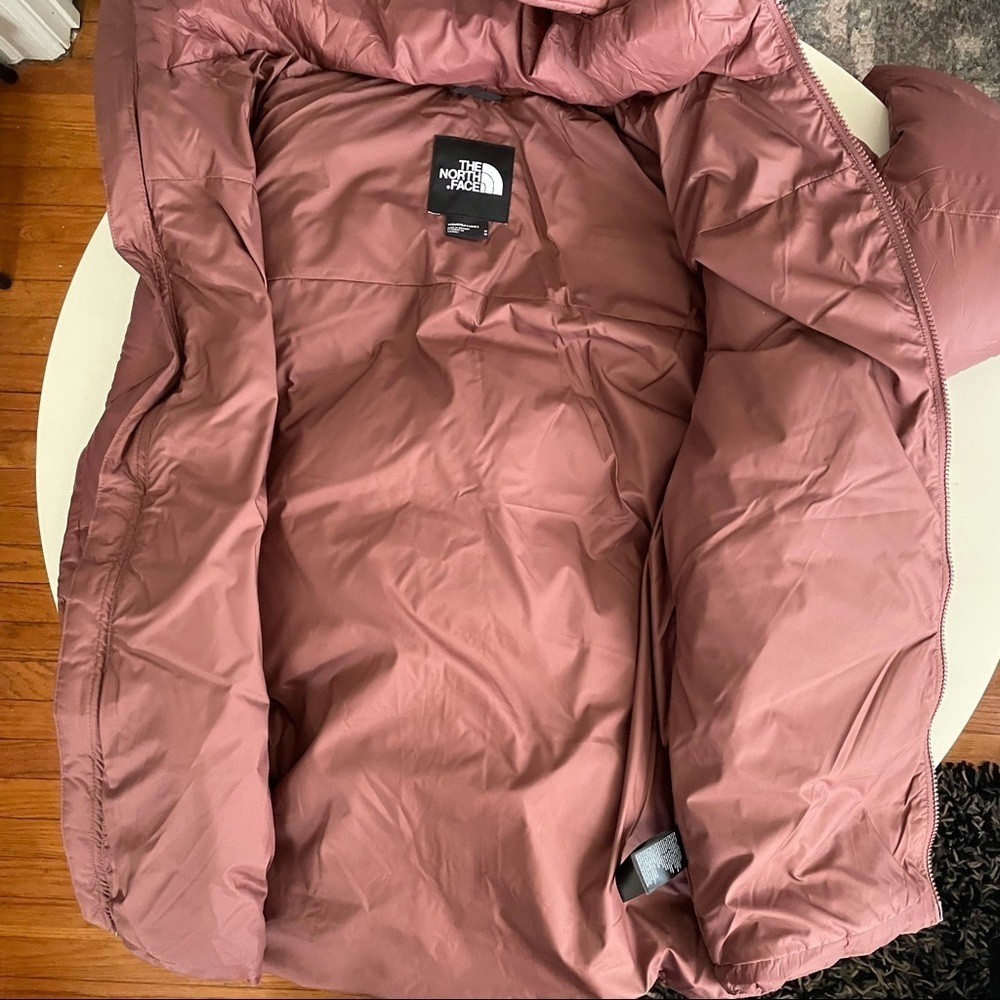 The North Face Women’s Palomar Down Parka Coat Marron Purple Size Medium New - Picture 12 of 13